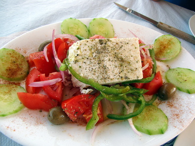 Salat auf Griechisch